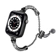 Ihana Apple Watch Series 7 45mm Metalli ja Strassit Ranneke