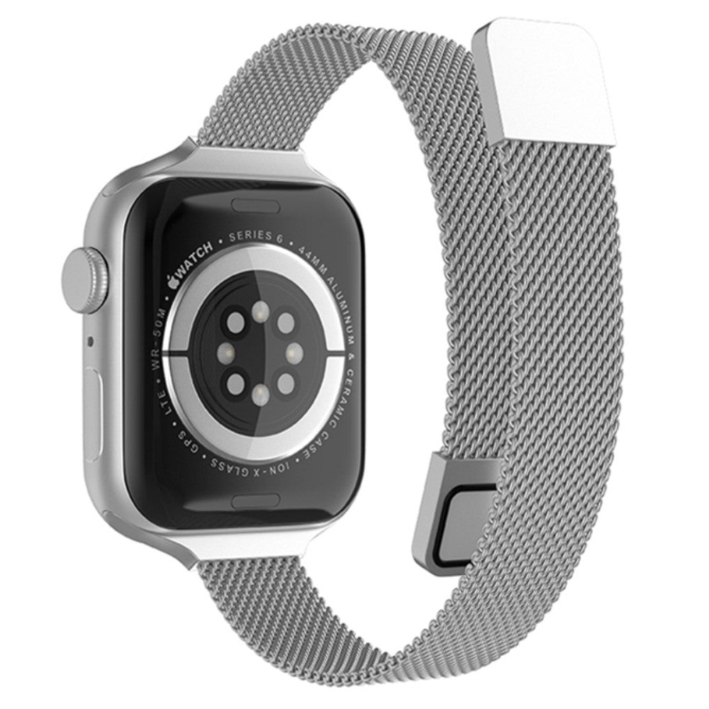 Meget godt Apple Watch Series 7 45mm Metal Rem - Sølv#serie_1