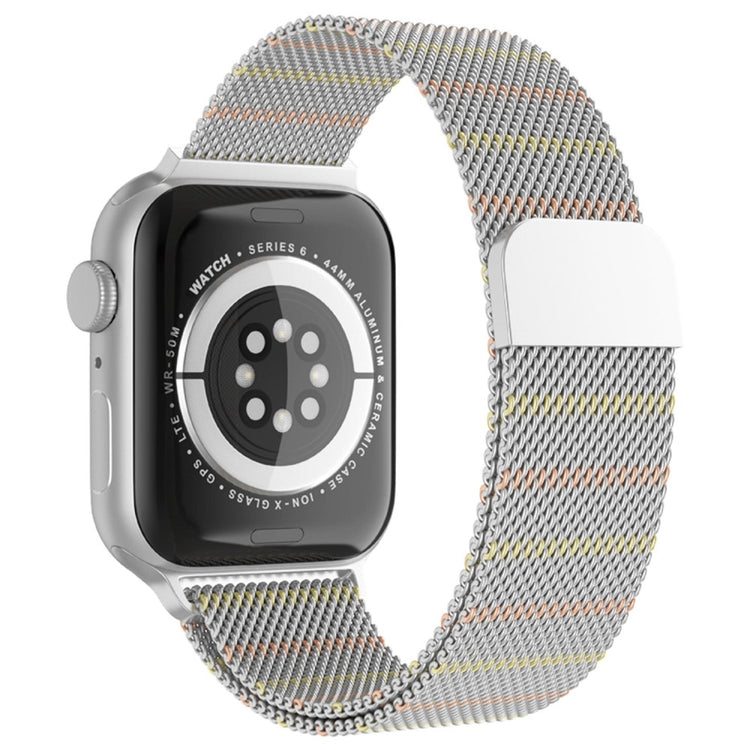 Alle tiders Apple Watch Series 7 45mm Metal Rem - Sølv#serie_10