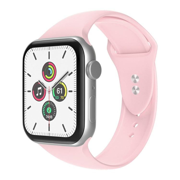 Vildt flot Universal Apple Silikone Urrem - Pink#serie_18