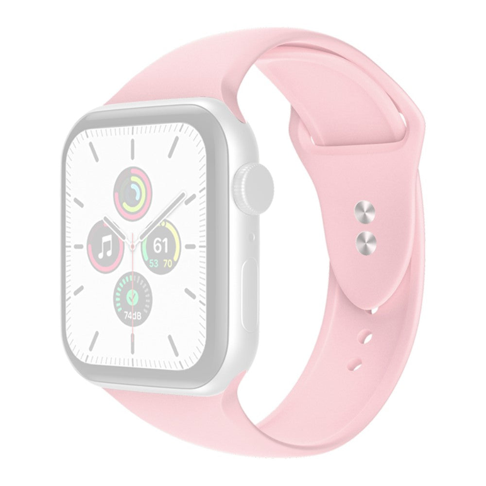 Fremragende Universal Apple Silikone Rem - Pink#serie_18
