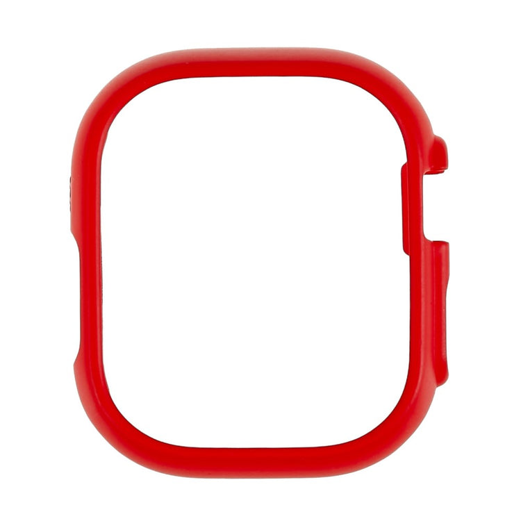 Super Flot Apple Watch Ultra Plastik Cover - Rød#serie_6
