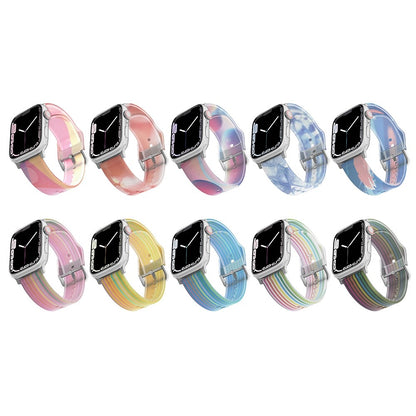 Super sejt Universal Apple Silikone Rem - Flerfarvet#serie_7