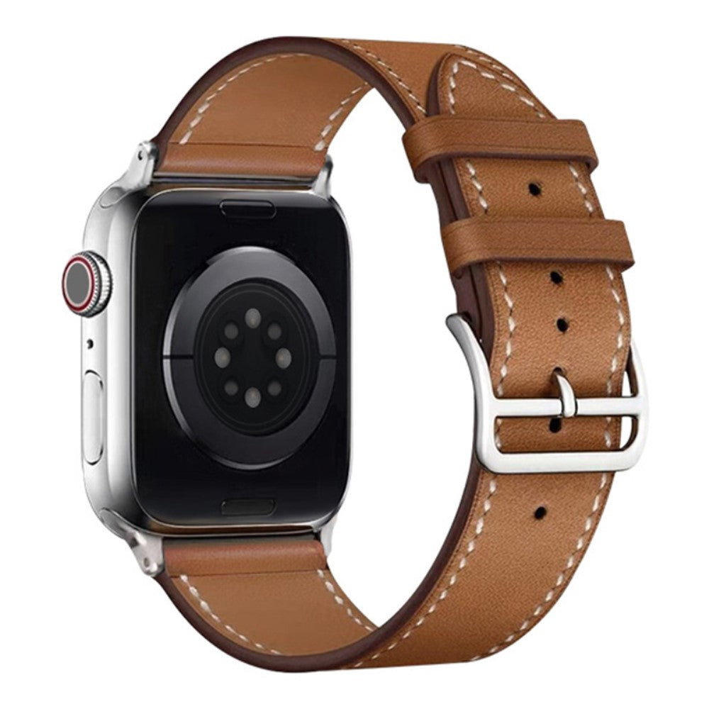 Helt vildt elegant Universal Apple Kunstlæder Rem - Brun#serie_2