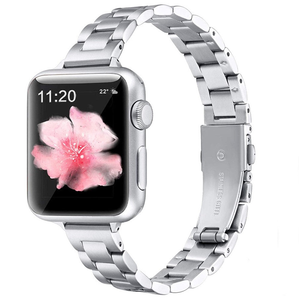 Mega godt Universal Apple Metal Rem - Sølv#serie_4