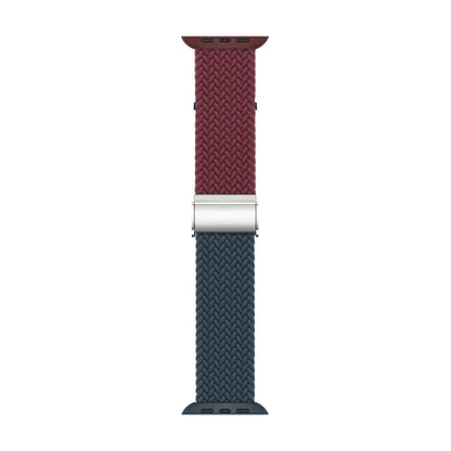 Tidsløst Nylon Universal Rem passer til Apple Smartwatch - Blå#serie_1