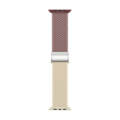 Tidsløst Nylon Universal Rem passer til Apple Smartwatch - Lilla#serie_6