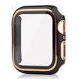 Mega Kiva Apple Watch Series 8 (45mm) / Apple Watch Series 7 45mm Suojakuori kanssa Suojakalvo sisään Muovi ja Karkaistu lasi
