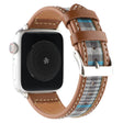 Makea Yleinen Apple Keinonahka ja Nailon Ranneke
