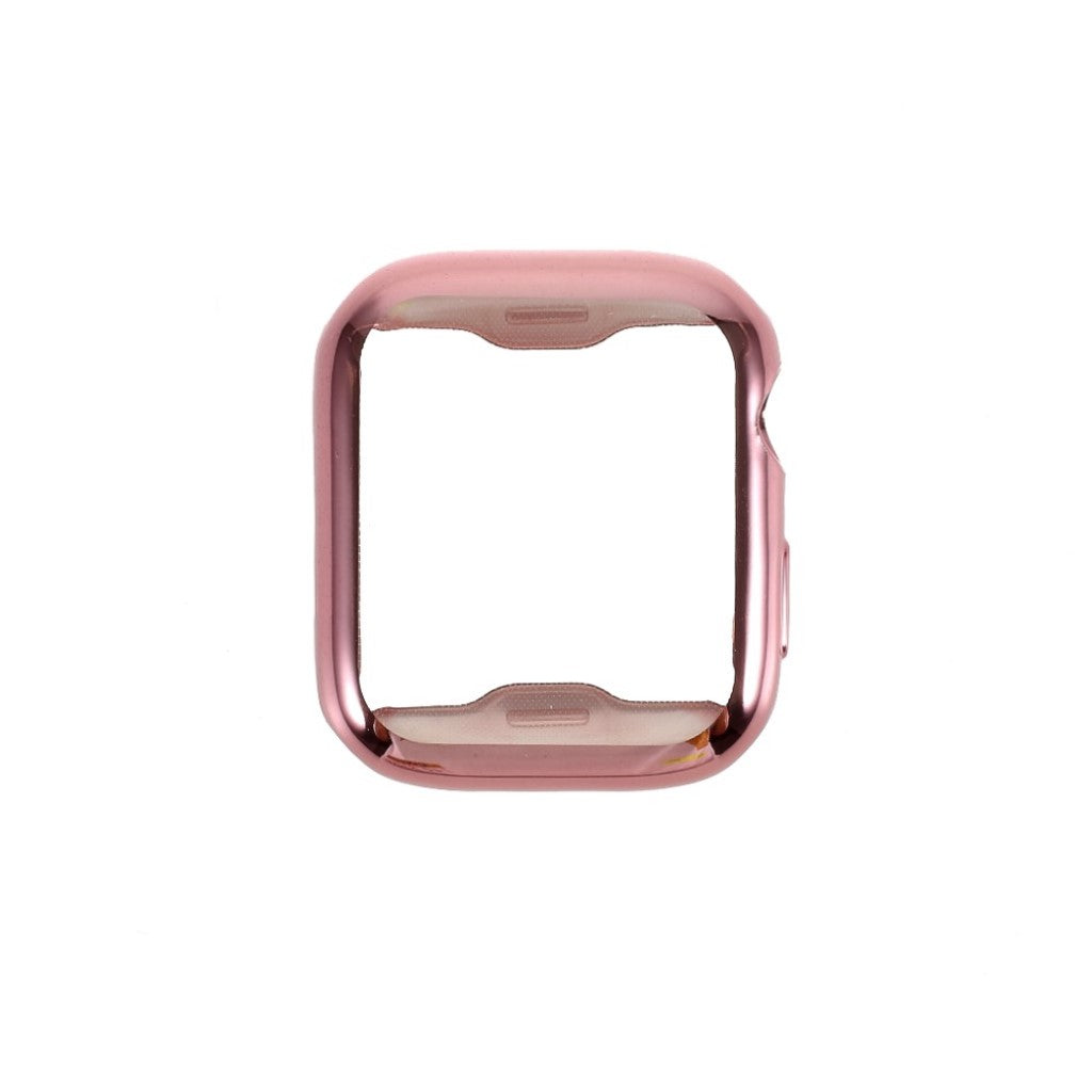 Apple Watch Series 1-3 42mm  Silikone og Glas Bumper  - Pink#serie_2