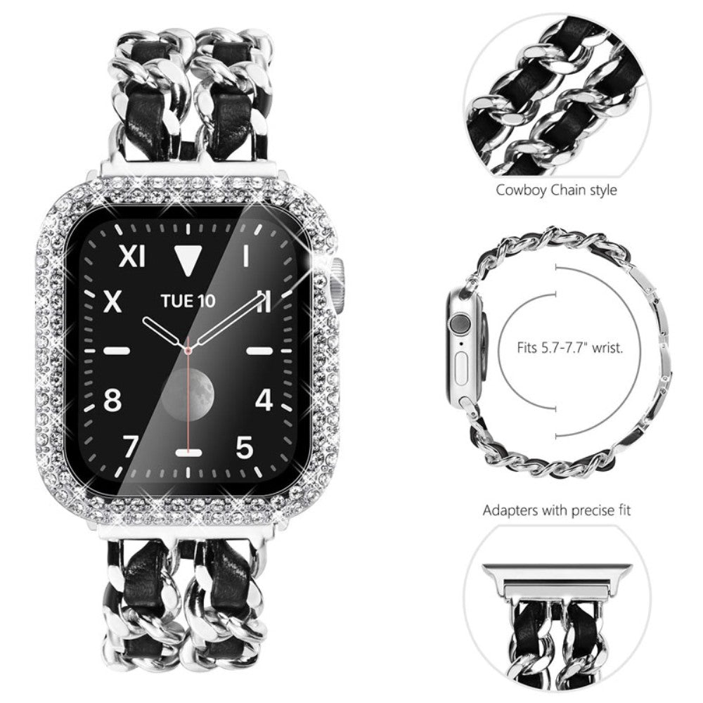 Apple Watch Series 1-3 42mm Metal Cover - Sort#serie_5