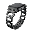 Apple Watch Series 1-3 38mm Metalli ja Strassit Ranneke