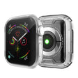 Apple Watch Series 1-3 38mm Läpinäkyvä Silikoni Puskuri