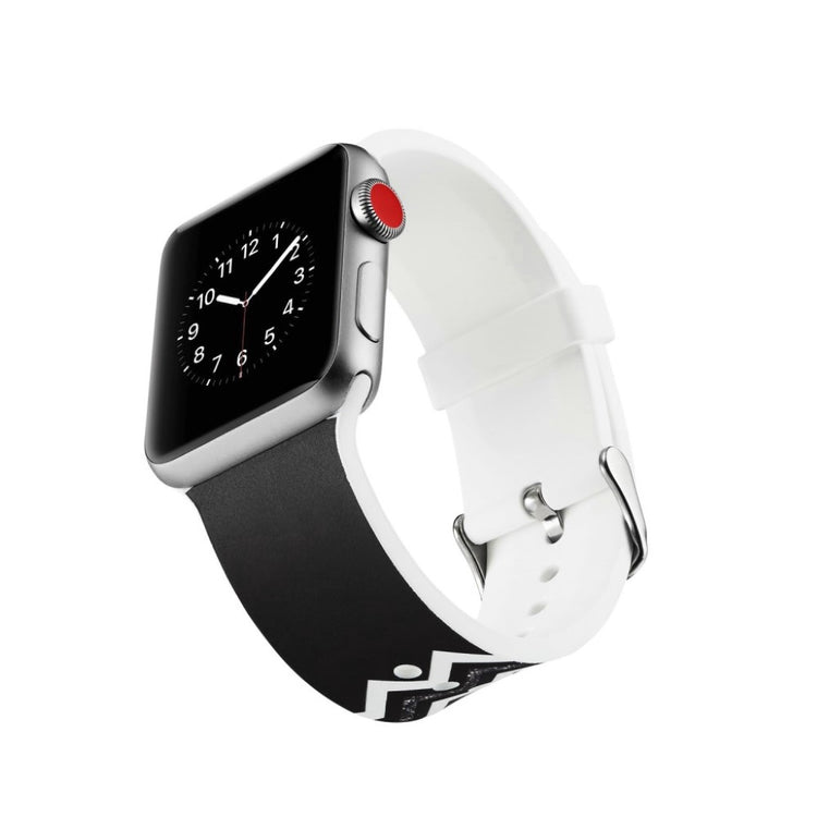 Meget slidstærk Apple Watch Series 4 40mm Silikone Rem - Flerfarvet#serie_17