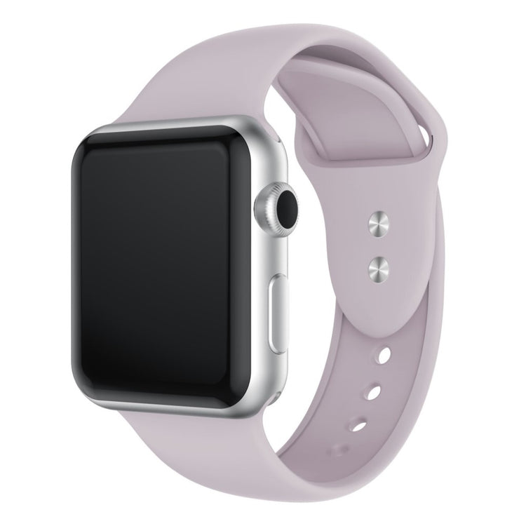 Vildt nydelig Apple Watch Series 4 40mm Silikone Rem - Lilla#serie_13