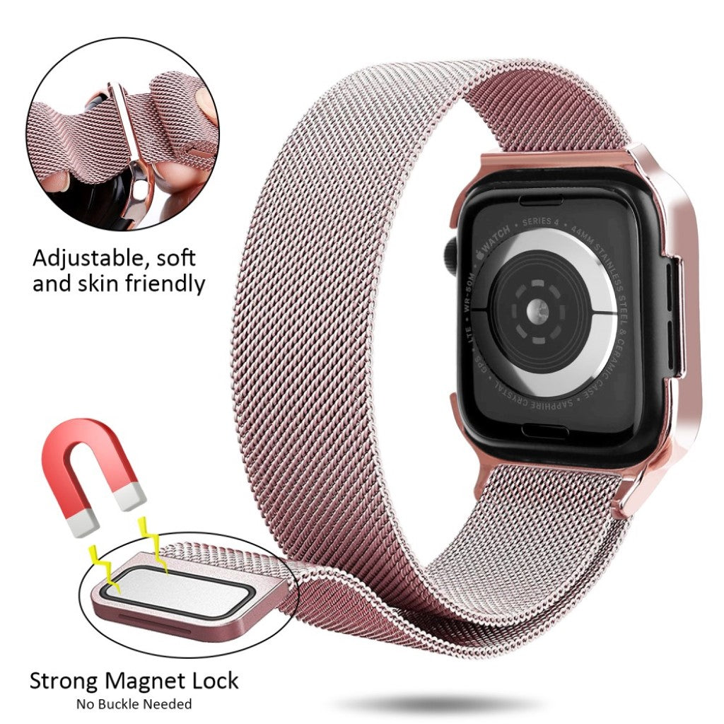 Rigtigt fantastisk Apple Watch Series 4 40mm Metal Rem - Pink#serie_4