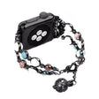 Kova Apple Watch Series 4 44mm Metalli ja Strassit Ranneke