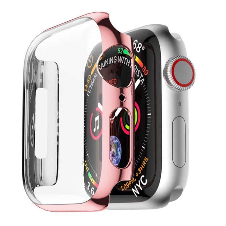 Super Flot Apple Watch Series 4 44mm Silikone Cover - Pink#serie_3