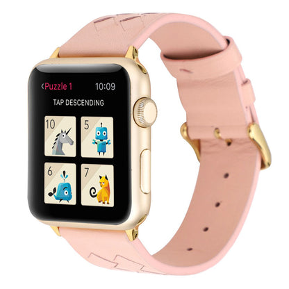 Vildt fantastisk Apple Watch Series 4 44mm Ægte læder Rem - Pink#serie_3