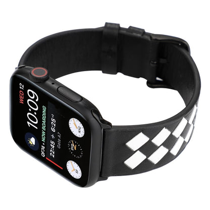Vildt fantastisk Apple Watch Series 4 44mm Ægte læder Rem - Hvid#serie_4
