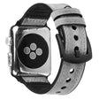 Apple Watch Series 5 40mm Aitoa nahkaa ja Silikoni Ranneke