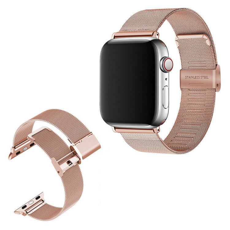 Cool Apple Watch Series 5 40mm / Apple Watch 40mm Metal Rem - Pink#serie_3