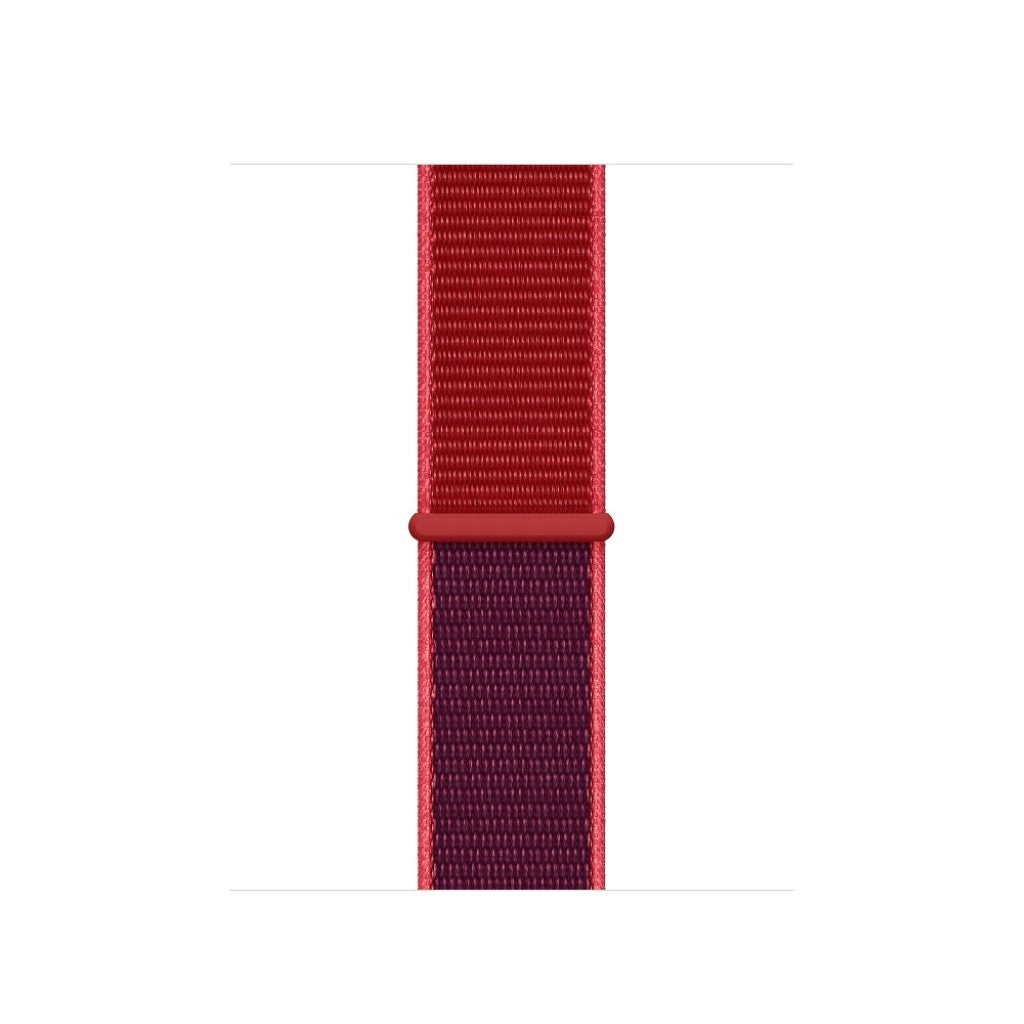 Super elegant Apple Watch Series 5 40mm Nylon Rem - Rød#serie_4