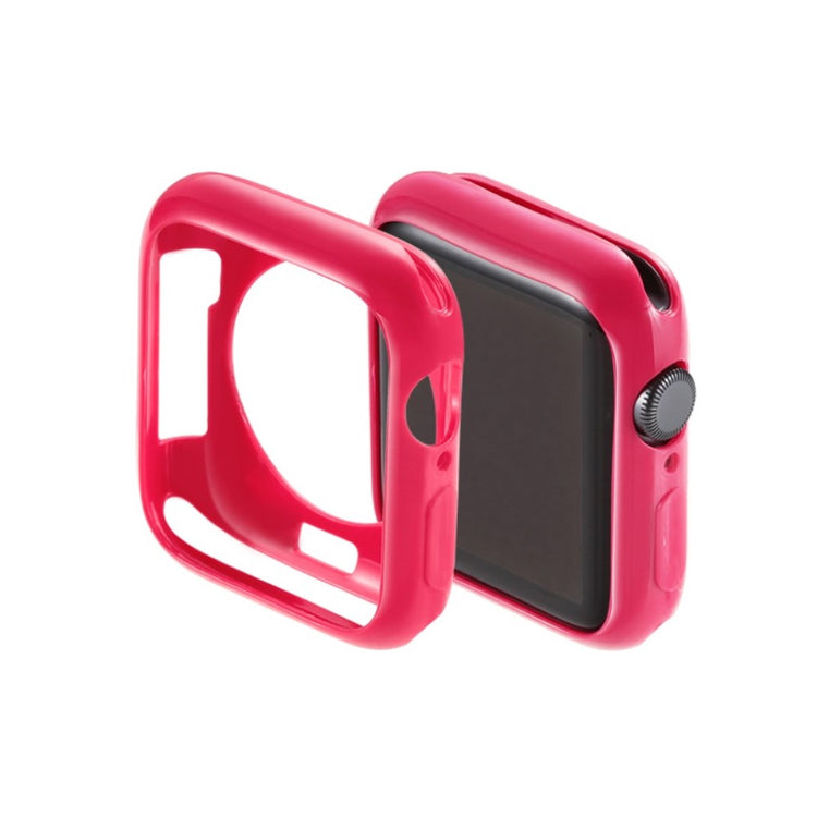 Super Fint Apple Watch Series 5 40mm Silikone Cover - Pink#serie_4