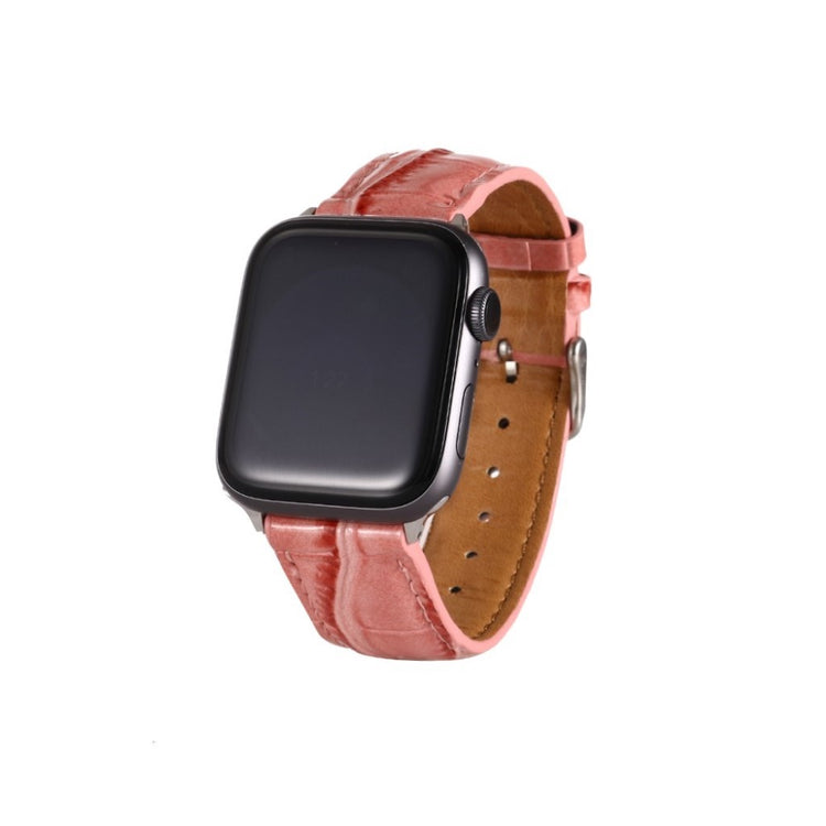 Meget cool Universal Apple Ægte læder Rem - Pink#serie_6