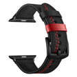 Mega kova Apple Watch Series 5 44mm Aitoa nahkaa Ranneke
