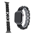 Apple Watch Series 5 44mm / Apple Watch 44mm Metalli ja Keinonahka Ranneke
