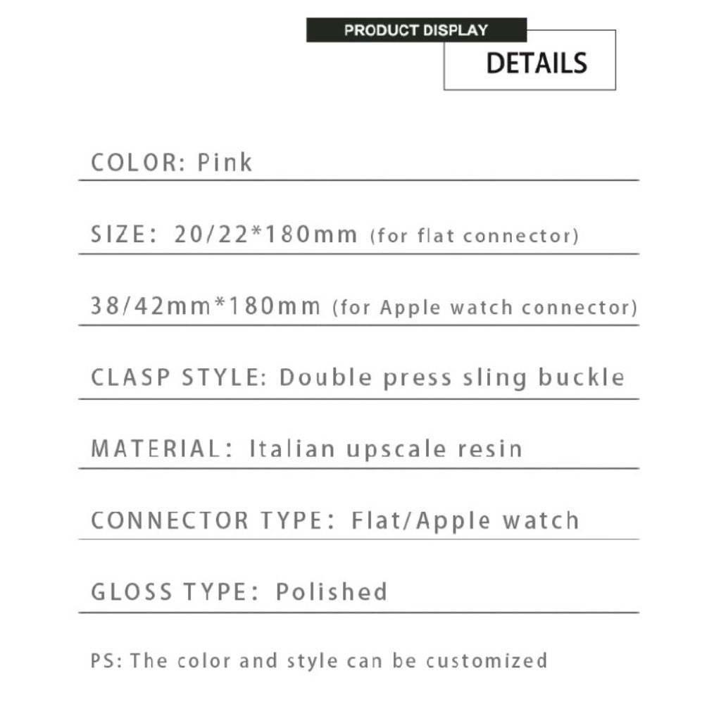 Mega cool Apple Watch Series 5 44mm / Apple Watch 44mm  Rem - Pink#serie_3