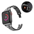Apple Watch Series 5 44mm / Apple Watch 44mm Metalli ja Strassit Ranneke