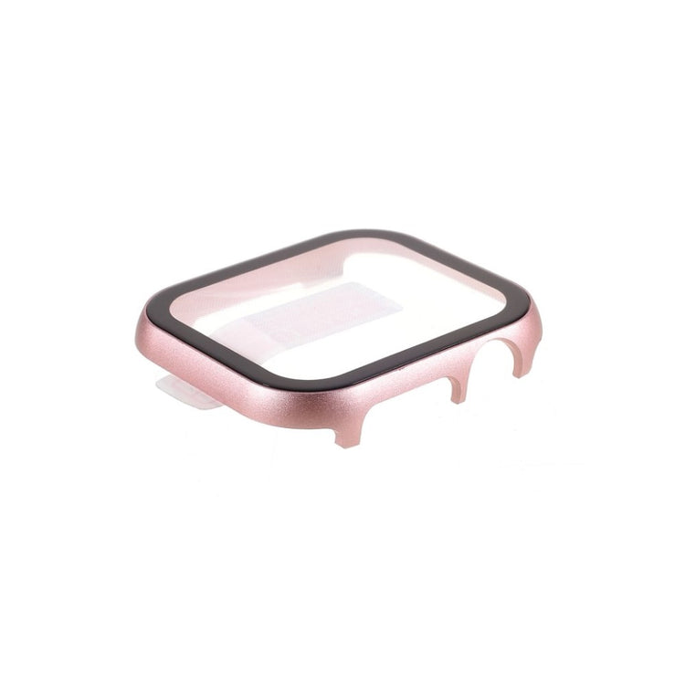 Meget Godt Universal Apple Silikone og Glas Cover - Pink#serie_2