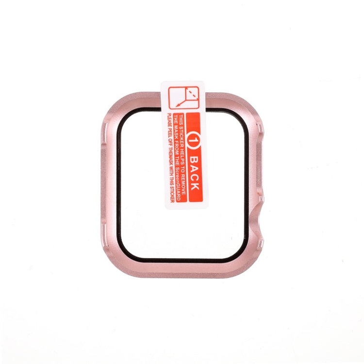 Meget Godt Universal Apple Silikone og Glas Cover - Pink#serie_2