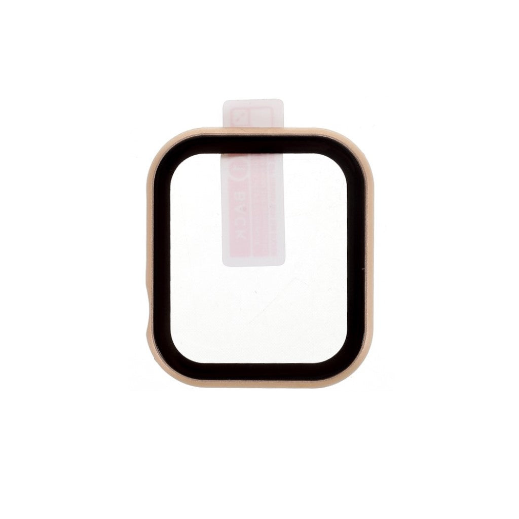 Meget Godt Universal Apple Silikone og Glas Cover - Guld#serie_4