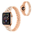 Erittäin kaunis Yleinen Apple Metalli ja Strassit Ranneke