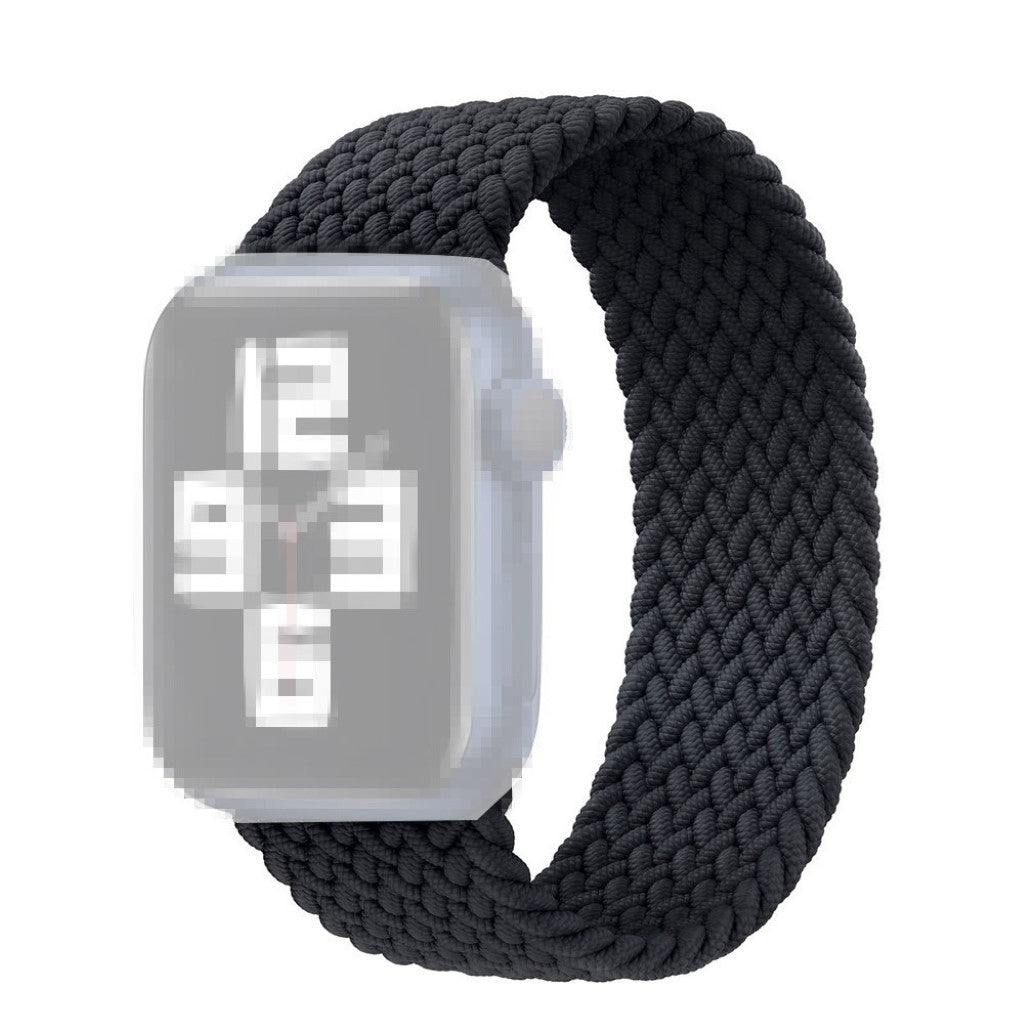 Mega elegant Universal Apple Nylon Rem - Størrelse: L - Sort#serie_2