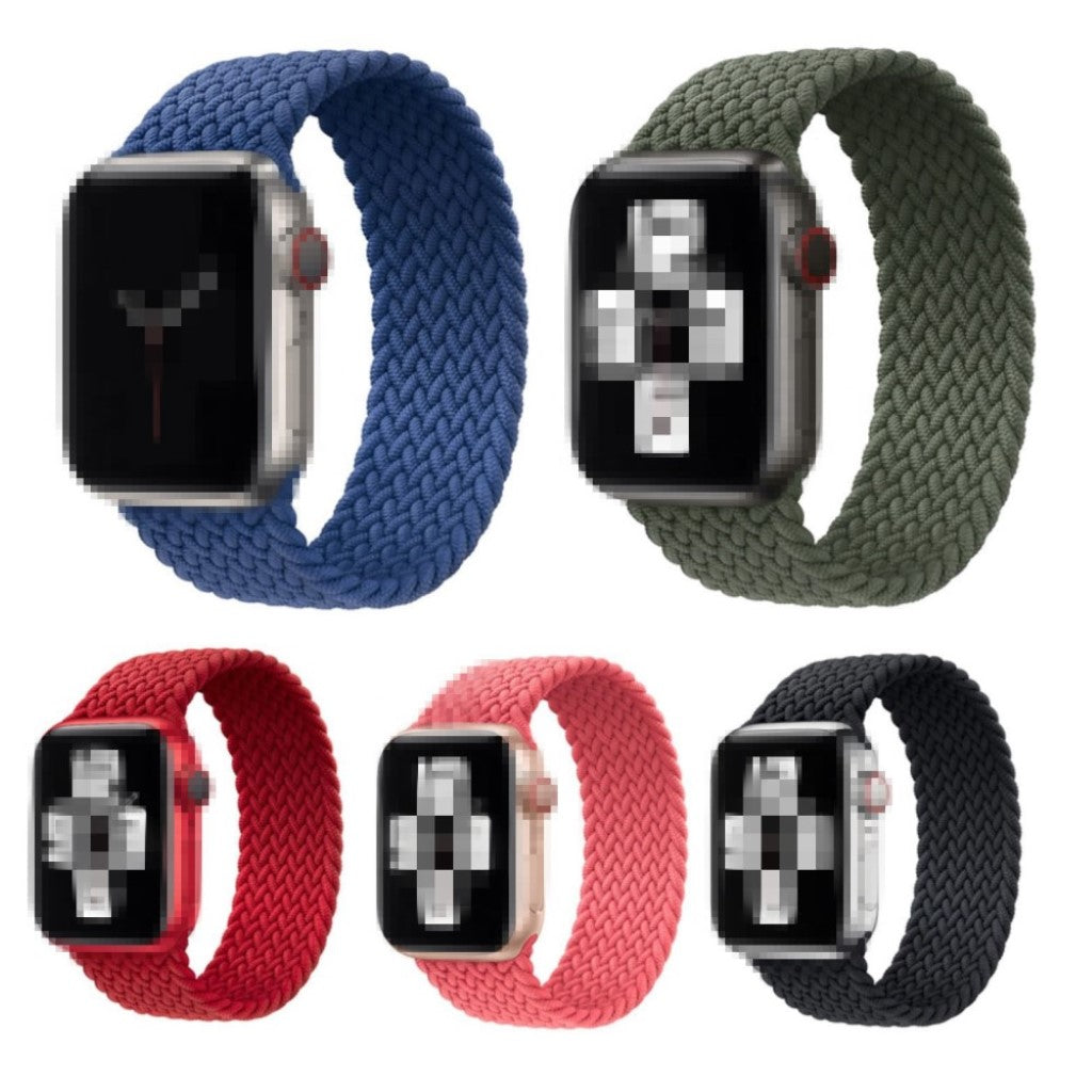 Mega elegant Universal Apple Nylon Rem - Størrelse: L - Sort#serie_2