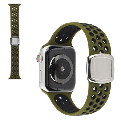 Vildt skøn Universal Apple Silikone Rem - Sort#serie_9