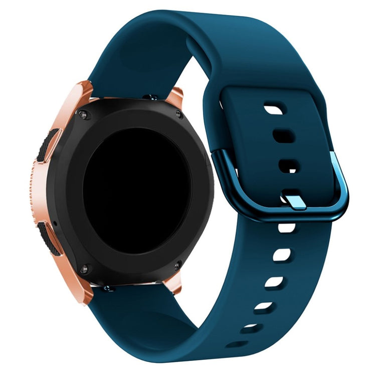 Helt vildt fed Samsung Galaxy Watch (42mm) Silikone Rem - Blå#serie_8