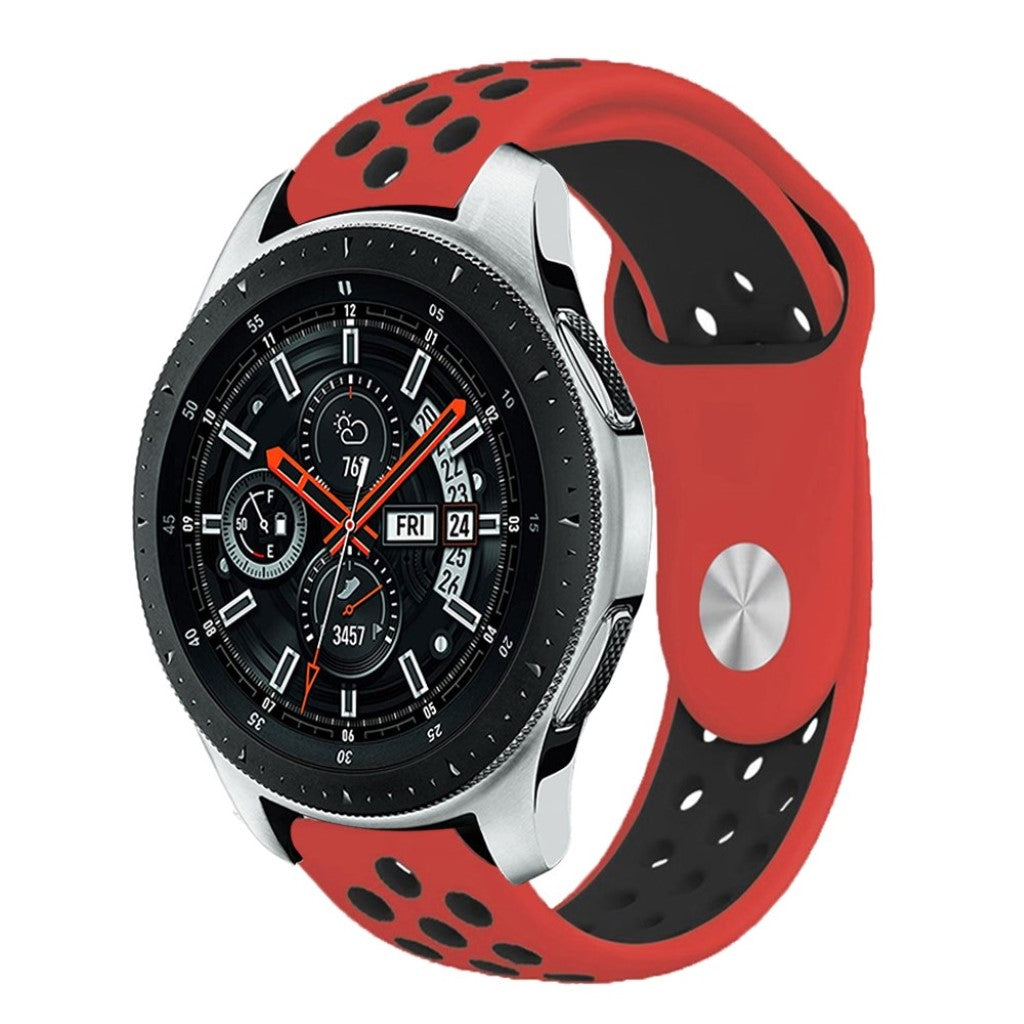 Super pænt Samsung Galaxy Watch (46mm) Silikone Rem - Flerfarvet#serie_3