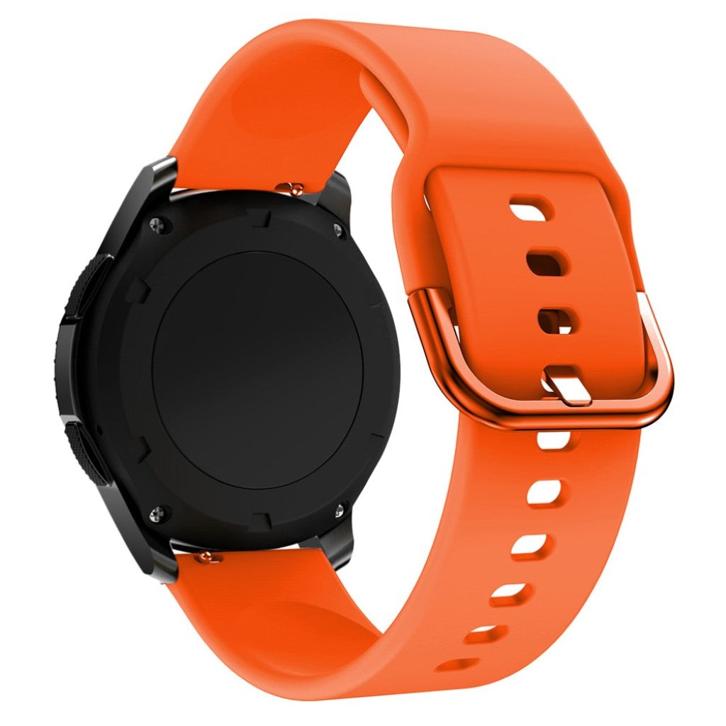 Meget kønt Samsung Galaxy Watch (46mm) Silikone Rem - Orange#serie_5