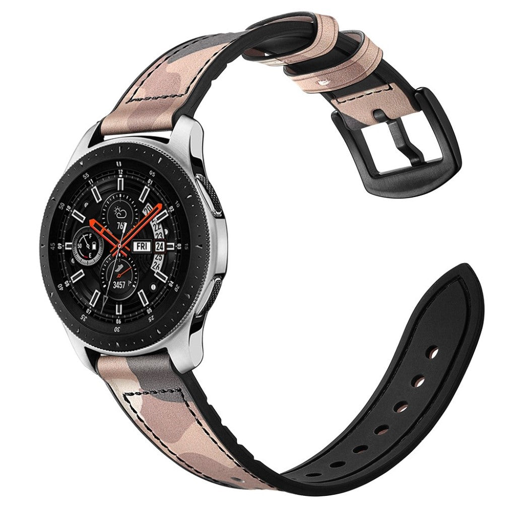 Fantastisk Samsung Galaxy Watch (46mm) Ægte læder Rem - Pink#serie_6