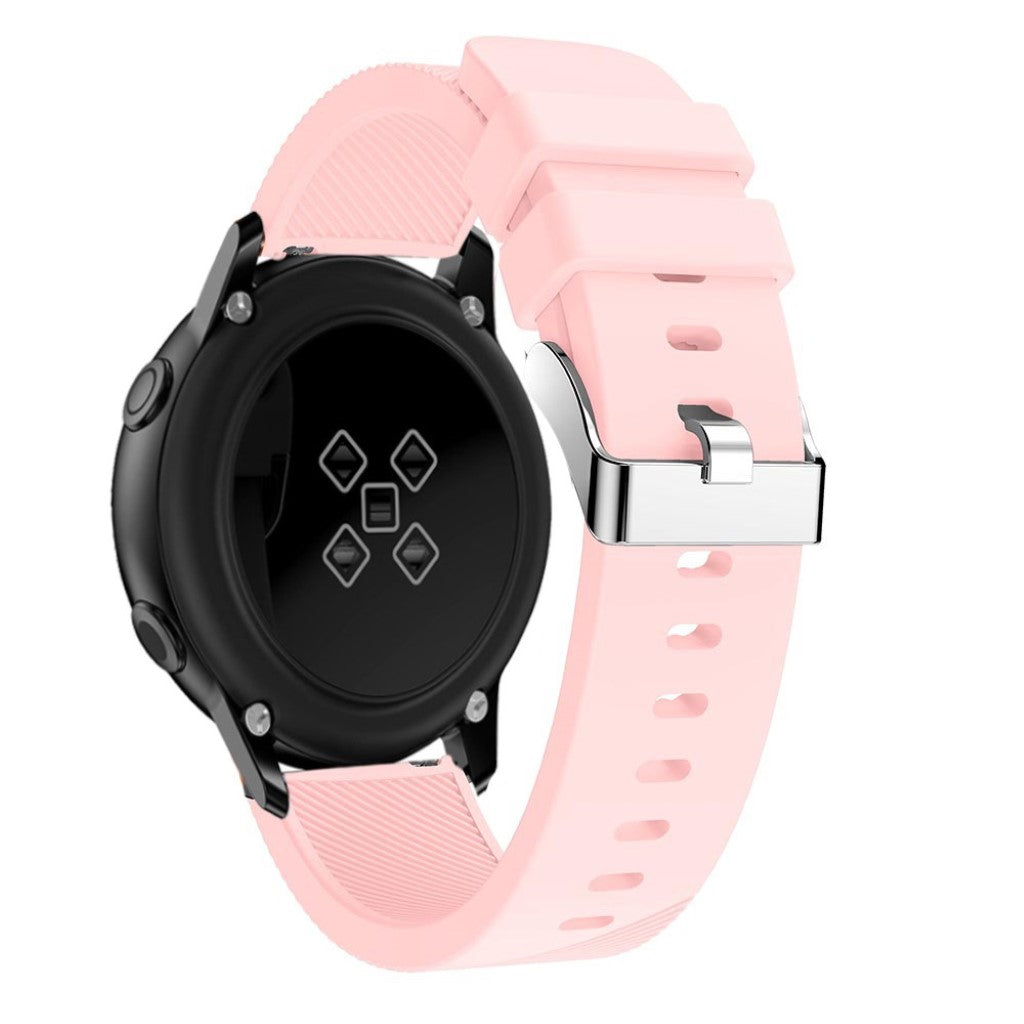 Meget cool Samsung Galaxy Watch Active Silikone Rem - Pink#serie_4