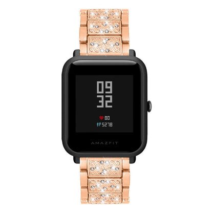 Mega godt Samsung Galaxy Watch Active Metal og Rhinsten Rem - Guld#serie_3