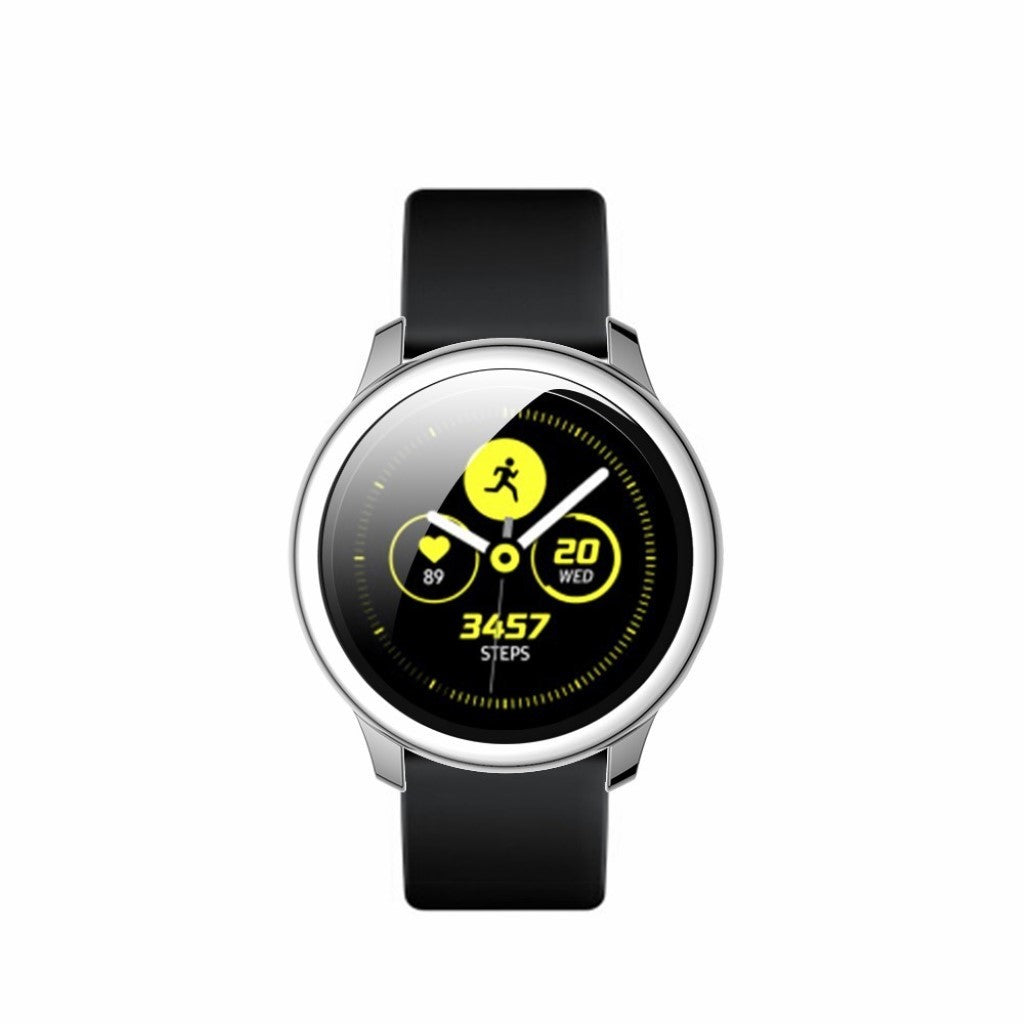 Super Flot Samsung Galaxy Watch Active 2 - 44mm Plastik Cover - Sølv#serie_5
