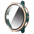 Samsung Galaxy Watch Active 2 - 44 mm muovi- ja tekojalokivisuoja, jossa karkaistu lasi näytönsuoja