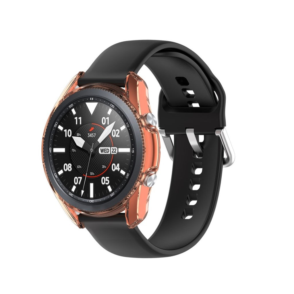 Rigtigt Flot Samsung Galaxy Watch 3 (45mm) Silikone Cover - Orange#serie_1