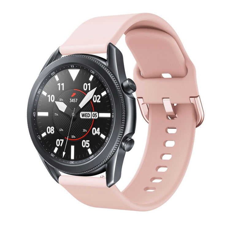 Vildt elegant Samsung Galaxy Watch 3 (45mm) Silikone Rem - Pink#serie_4